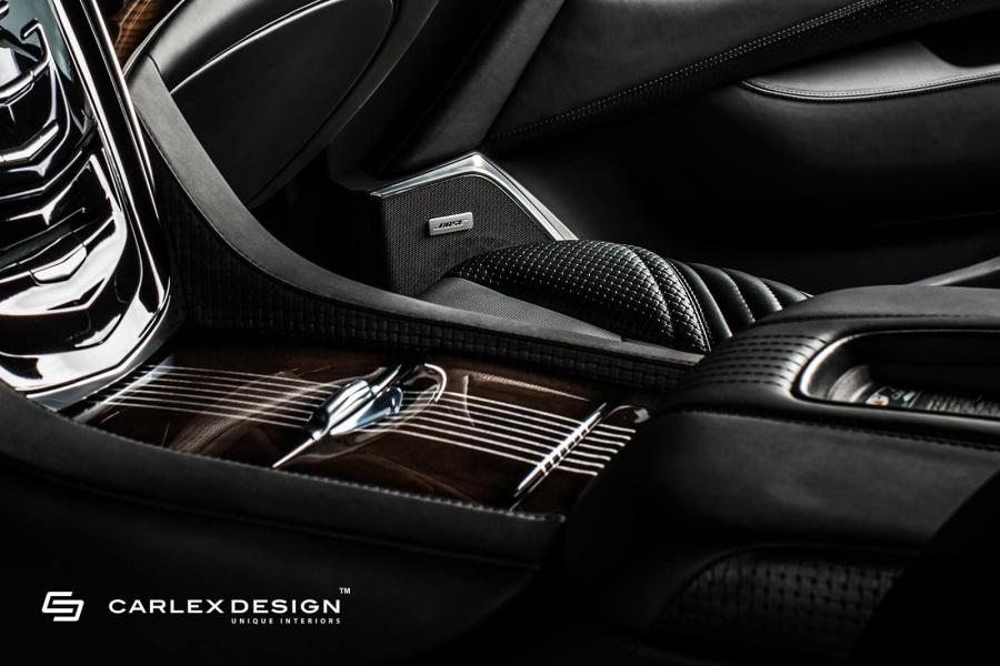 Детали интерьера Cadillac Escalade Platinum by Carlex Design 2016 года  (фото 13 из 13)